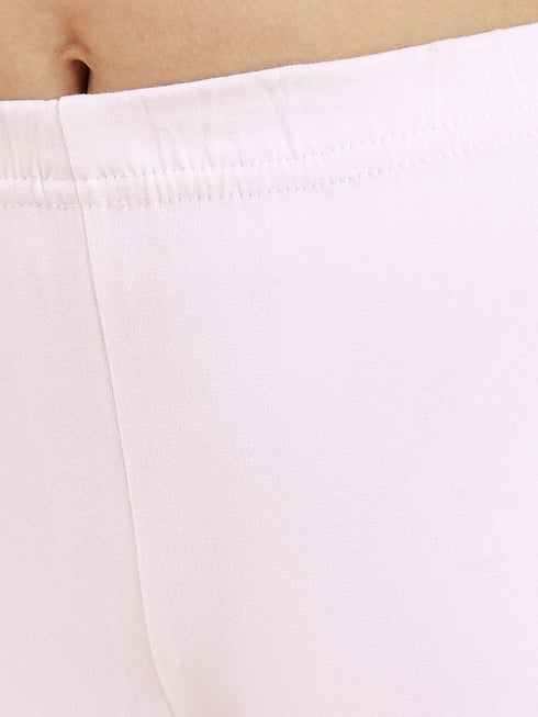 Girl's' White Kurta, Leggings And Dupatta